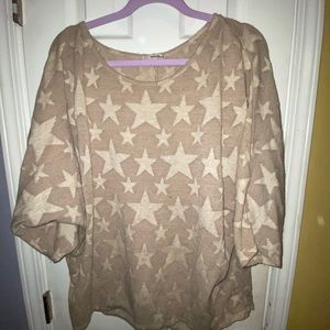 Tan Stary Night long Sleeve